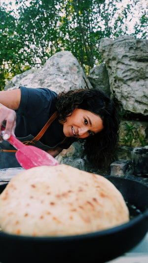 Cheesy Naan Sandwich with Kamini Pather