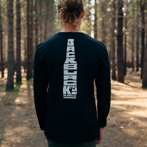 Brewed Bold Black Tee