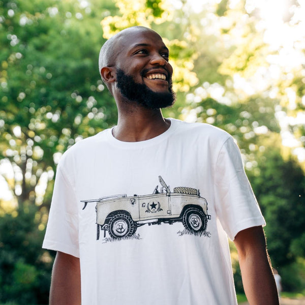 Jack Black's Land Rover T-Shirt (White)