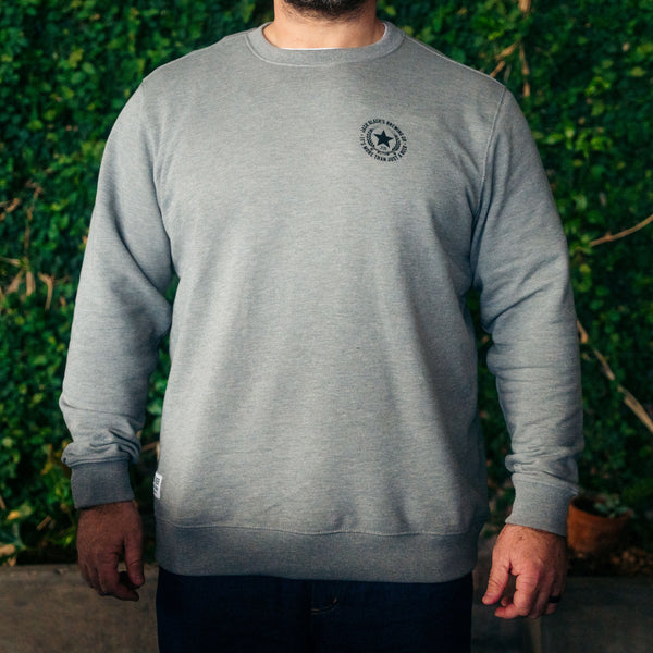 Jack Black's Crew Neck Fleece (GREY)